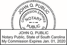 South Carolina Notary Seals